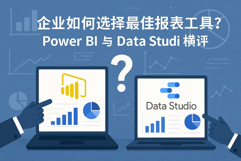 企业如何选择最佳报表工具？Power BI与Data Studio横评